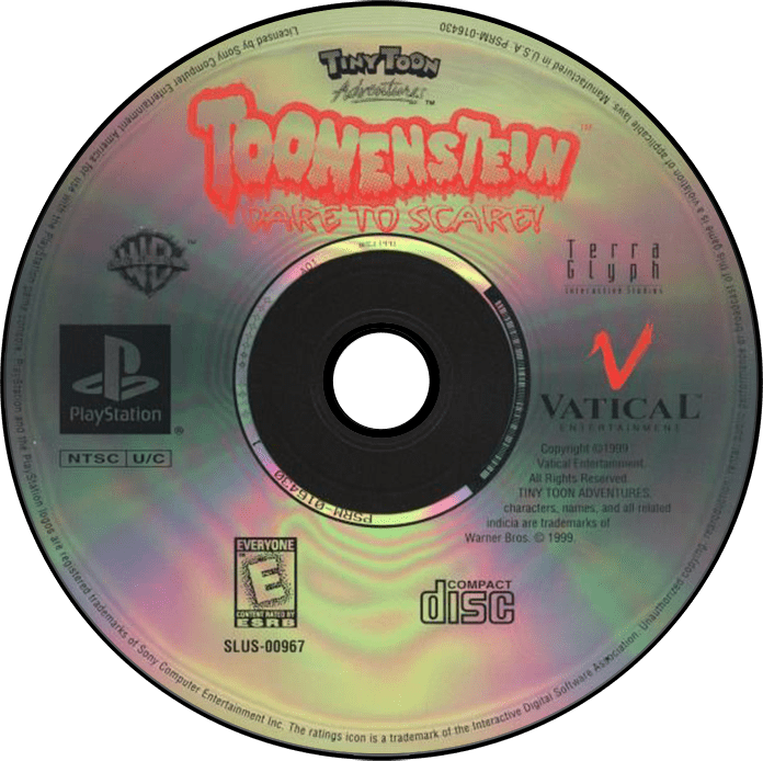 Tiny Toon Adventures Toonenstein Dare to Scare screenshot 3 for Playstation